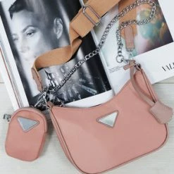 Miss Moda Luxe RADA PINK BAG